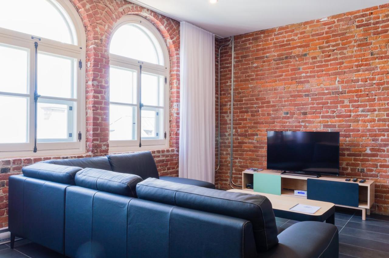 شقة Les Lofts Du Tresor - Par Les Lofts Vieux-Quebec المظهر الخارجي الصورة