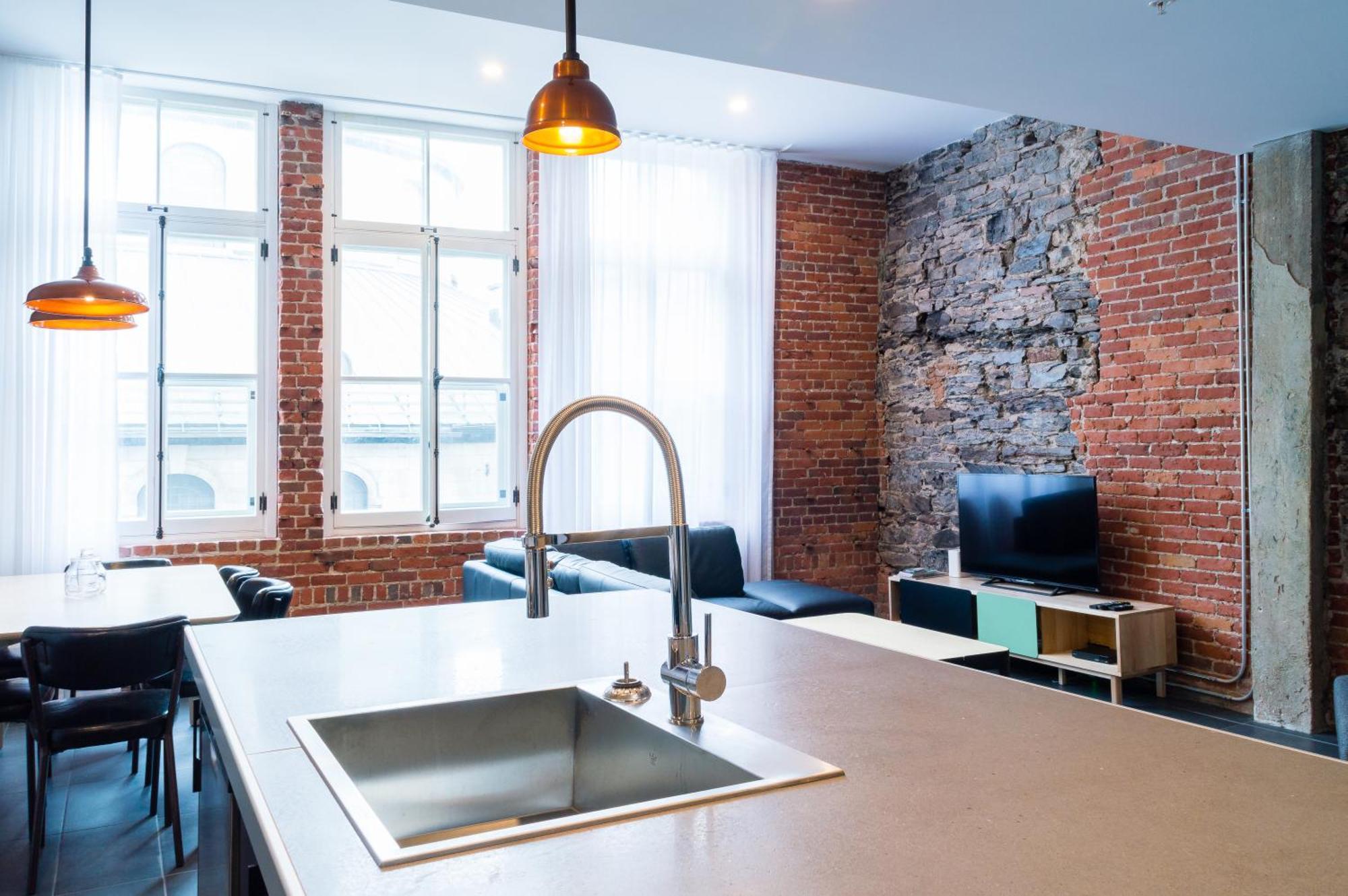 شقة Les Lofts Du Tresor - Par Les Lofts Vieux-Quebec المظهر الخارجي الصورة