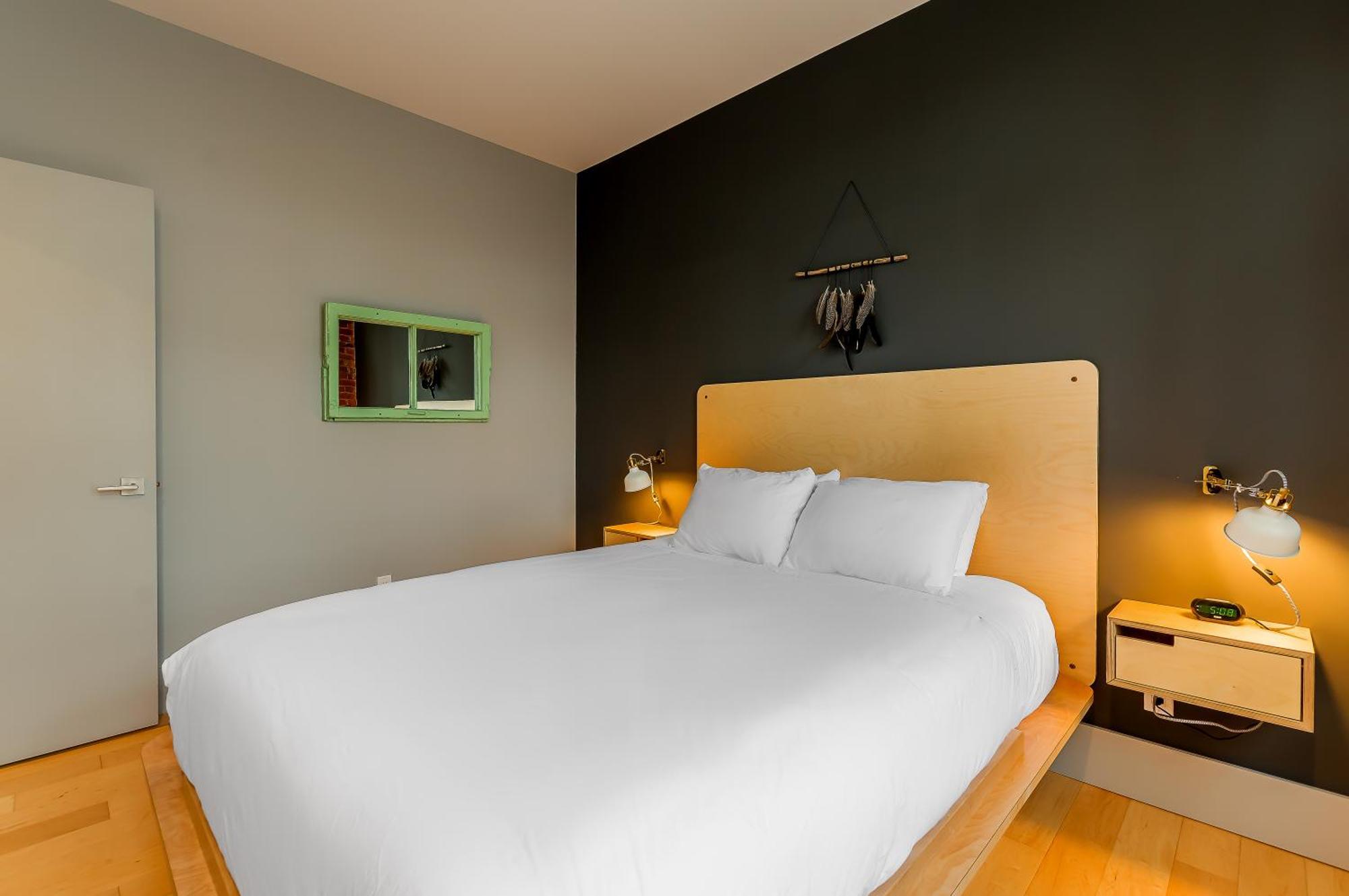 شقة Les Lofts Du Tresor - Par Les Lofts Vieux-Quebec الغرفة الصورة