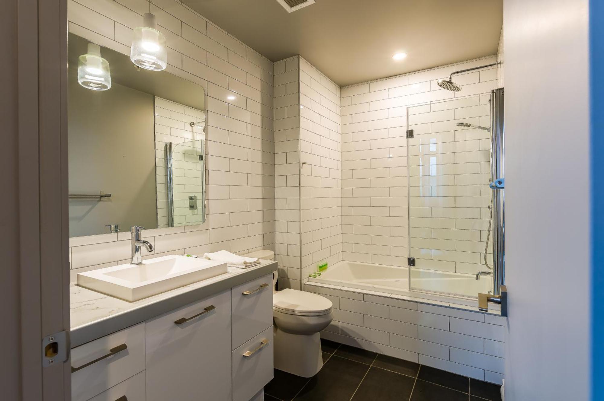 شقة Les Lofts Du Tresor - Par Les Lofts Vieux-Quebec الغرفة الصورة