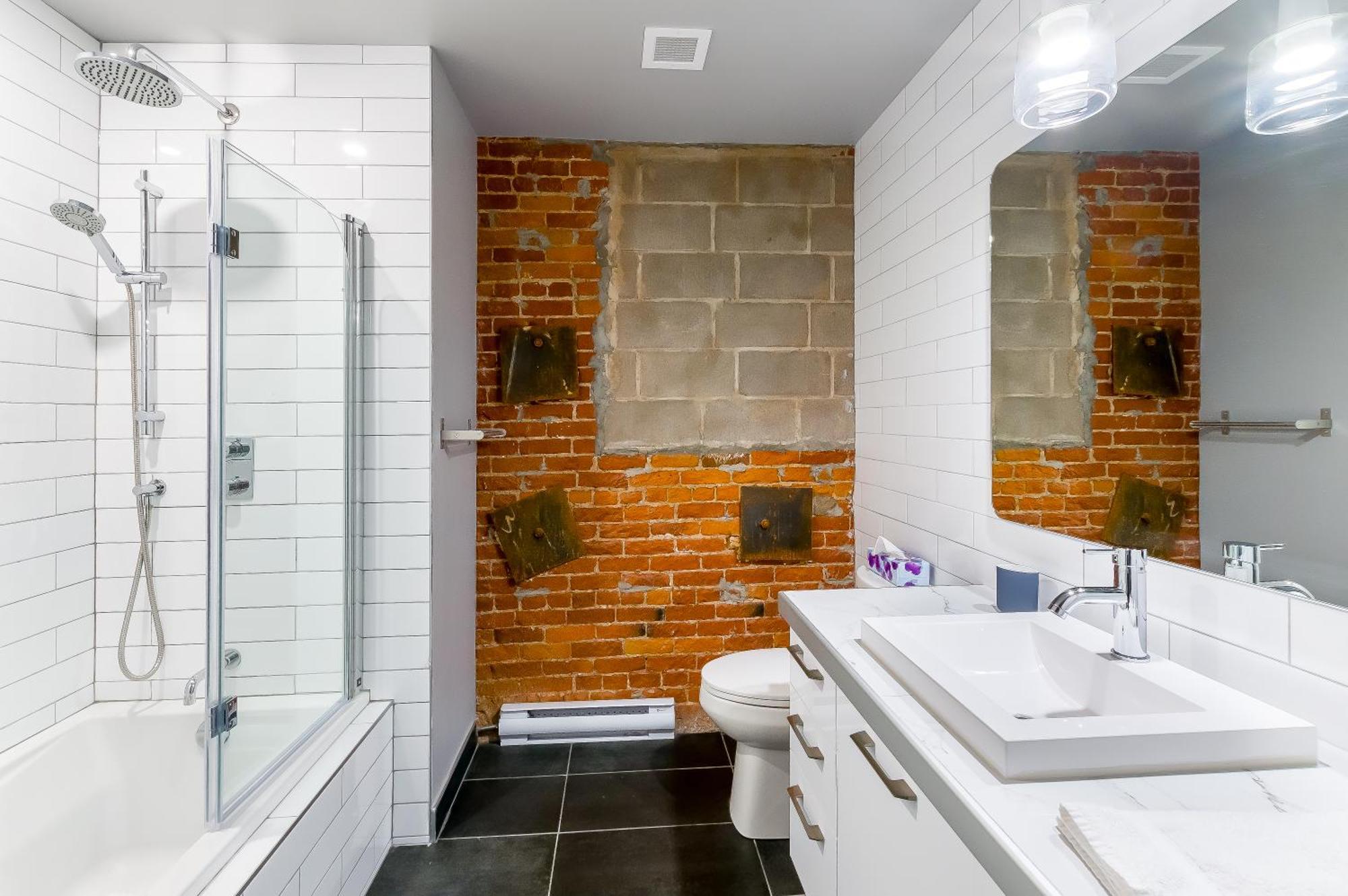 شقة Les Lofts Du Tresor - Par Les Lofts Vieux-Quebec الغرفة الصورة