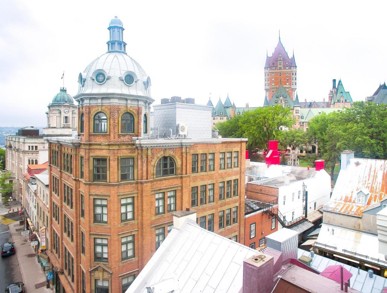 شقة Les Lofts Du Tresor - Par Les Lofts Vieux-Quebec المظهر الخارجي الصورة