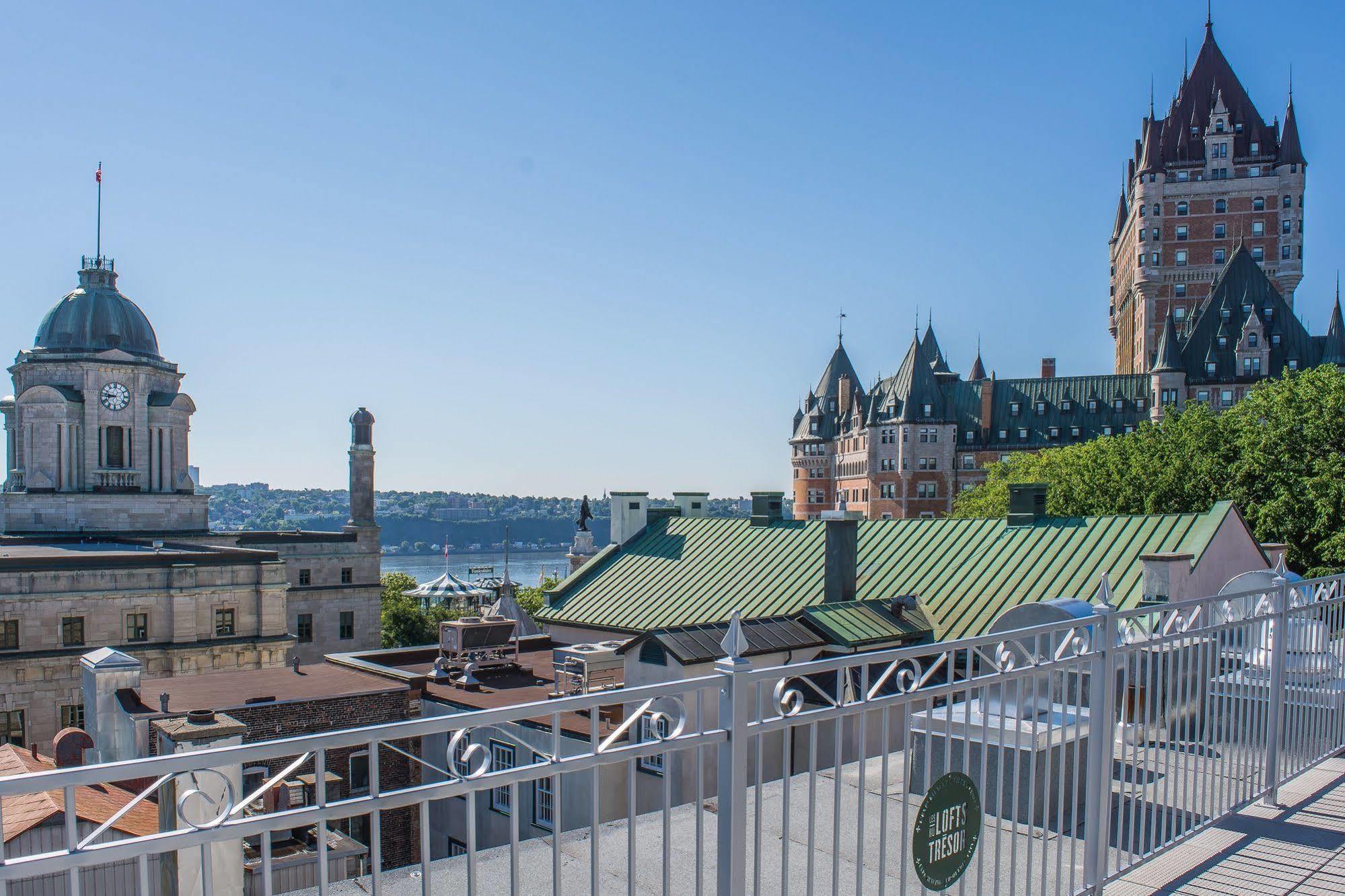 شقة Les Lofts Du Tresor - Par Les Lofts Vieux-Quebec المظهر الخارجي الصورة