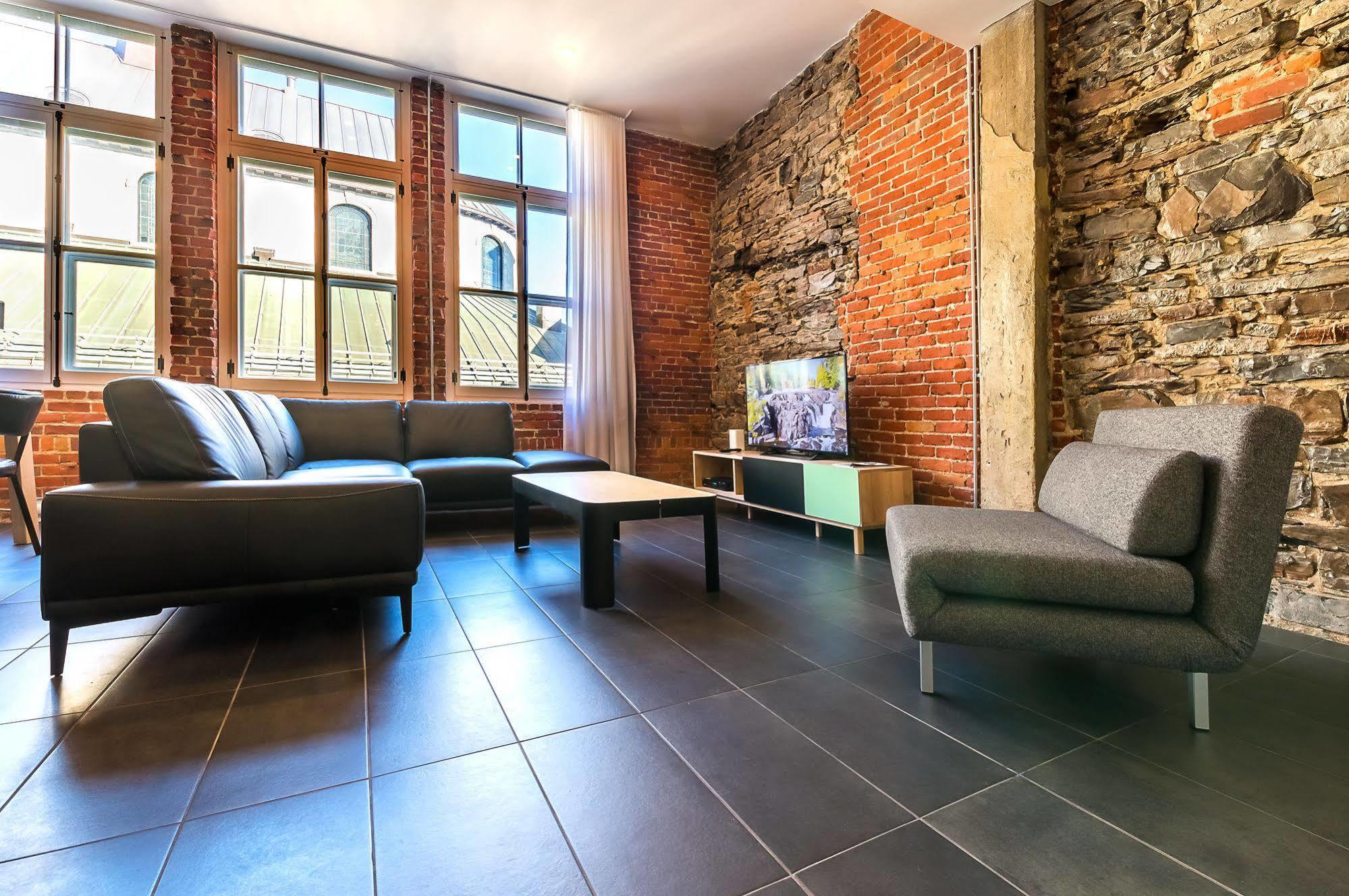 شقة Les Lofts Du Tresor - Par Les Lofts Vieux-Quebec المظهر الخارجي الصورة