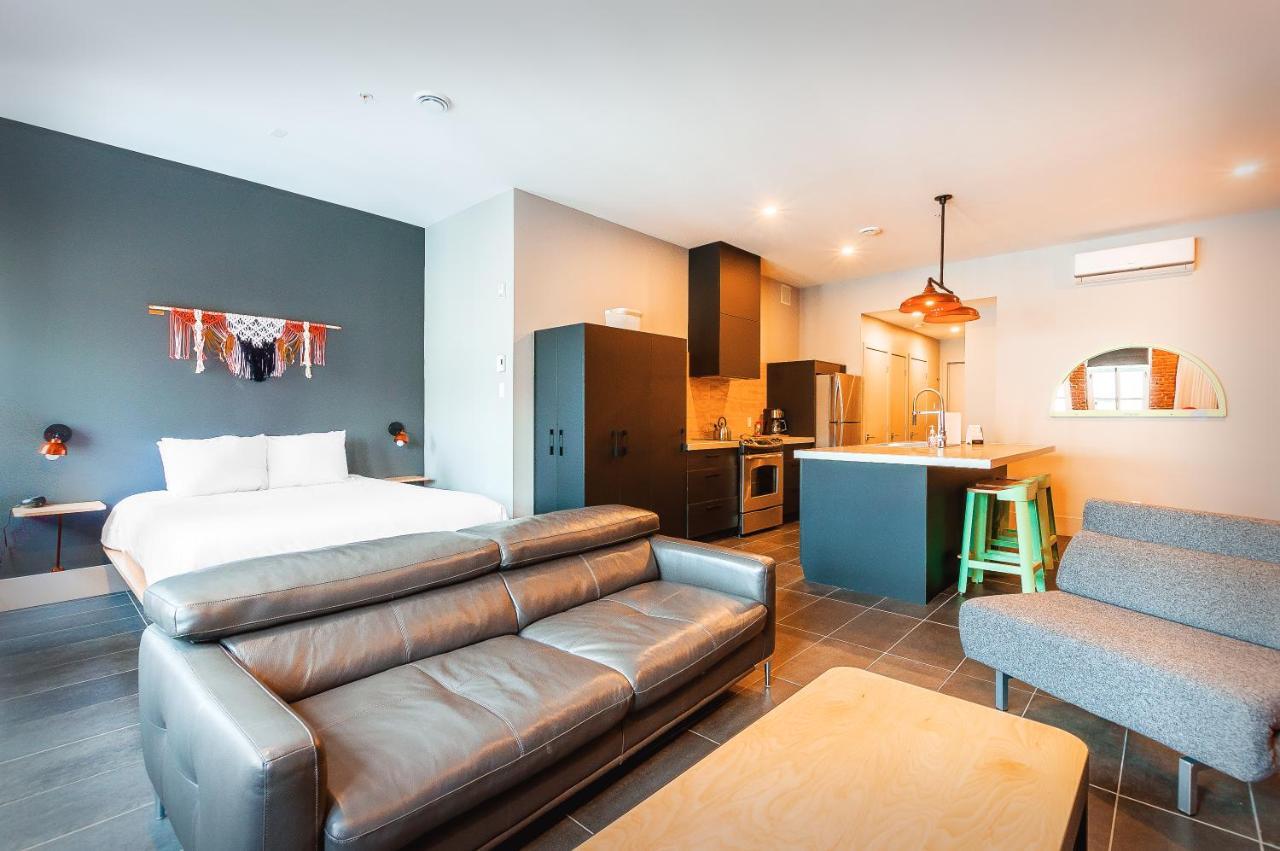 شقة Les Lofts Du Tresor - Par Les Lofts Vieux-Quebec المظهر الخارجي الصورة